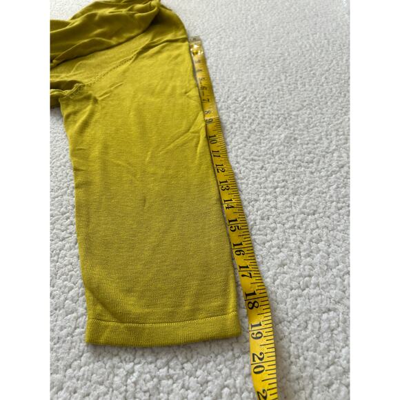 Coldwater Creek Sweater Women's Green Cardigan Size 18/1X Silk Blend Button Up - Picture 4 of 8